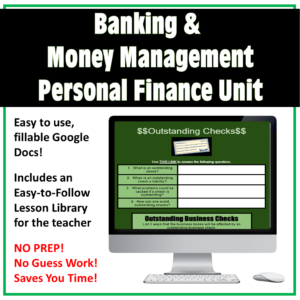 Banking and Money Management Personal Finance Unit