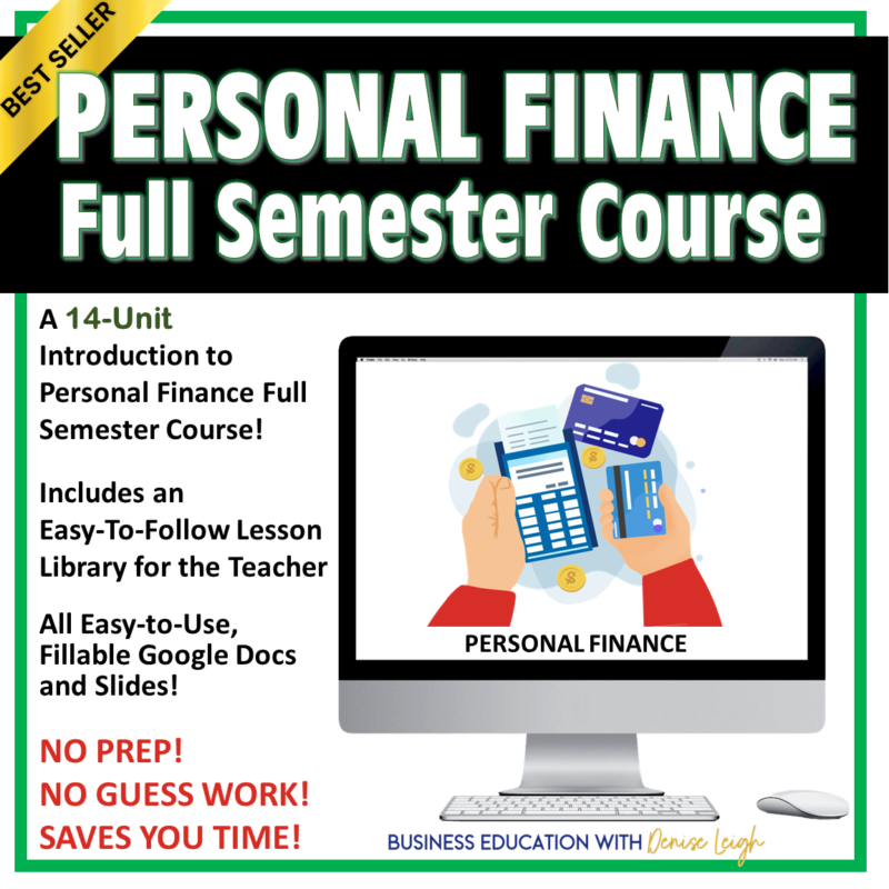 Personal Finance Class for High School