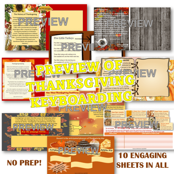 A collection of thanksgiving themed powerpoint templates.