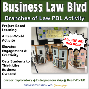 A project based learning activity for business law