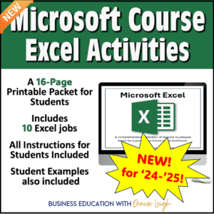 Microsoft Course Excel