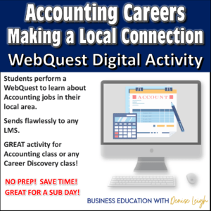 Accounting Career Local Connection Lesson