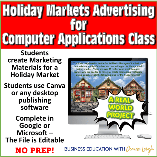 Computer Applications Canva Activity