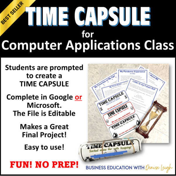 Time Capsule Computer Applications project