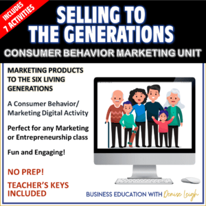 Selling to the Generations Consumer Behavior Lesson