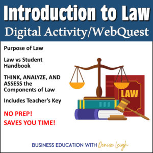 Intro to Law Lesson