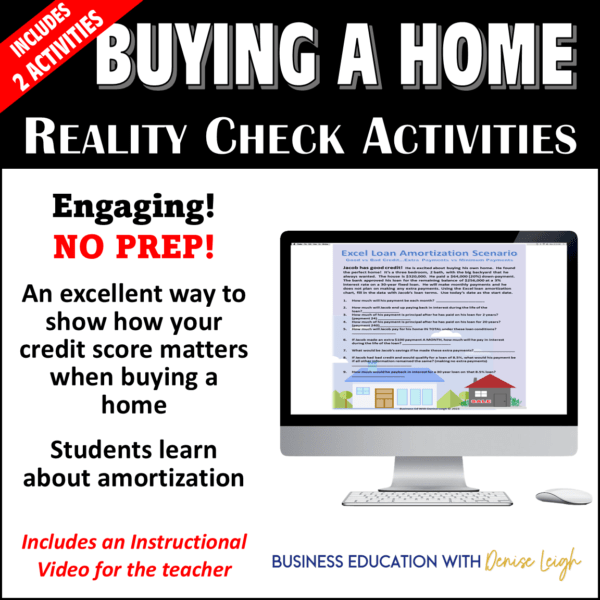 Buying a Home Reality Check Lesson