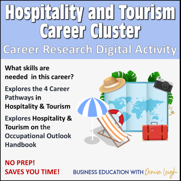 Hospitality and Tourism Career Cluster lesson