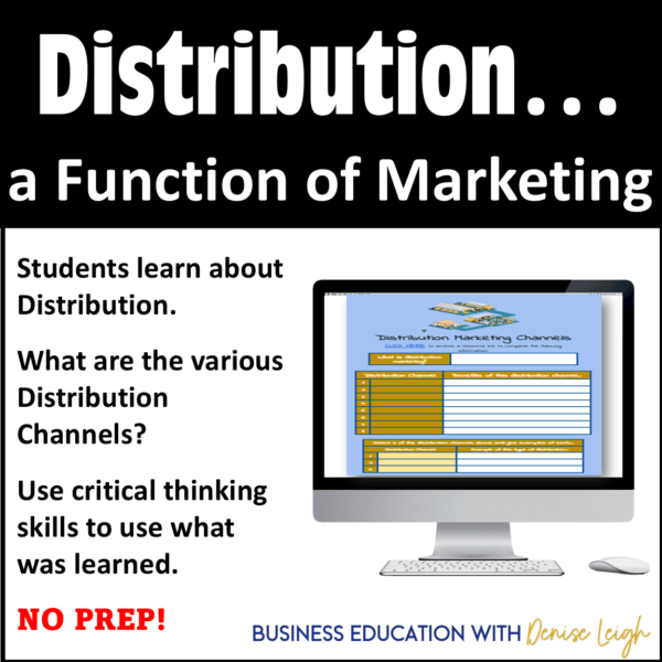 Distribution as a Marketing Function lesson