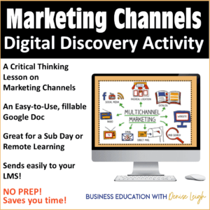 Marketing Channels Activity