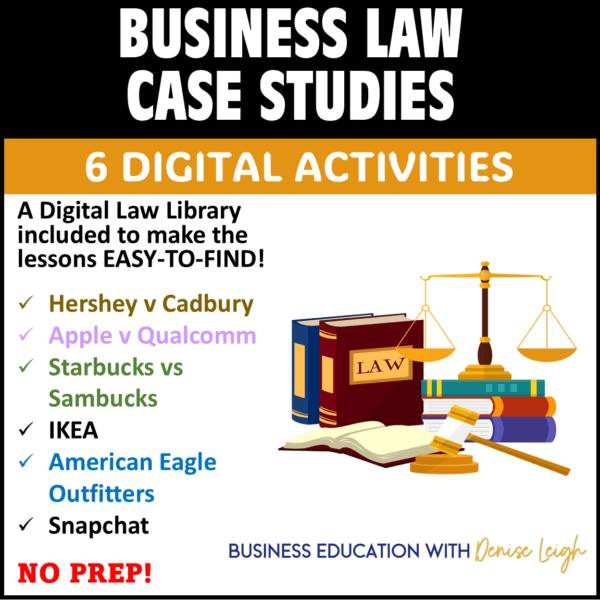 Business Law 6 High Profile Cases
