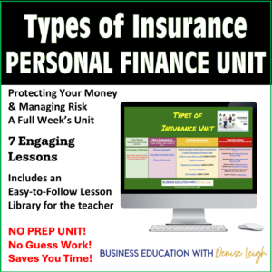 Insurance Unit Lessons