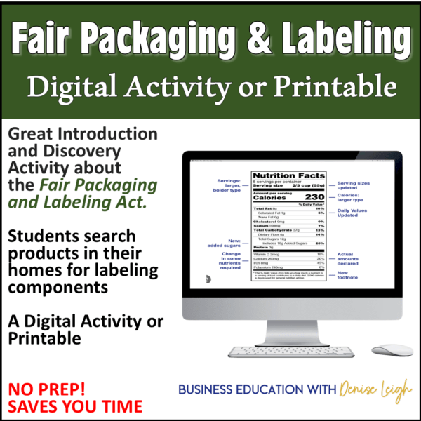 Fair Package and Labeling