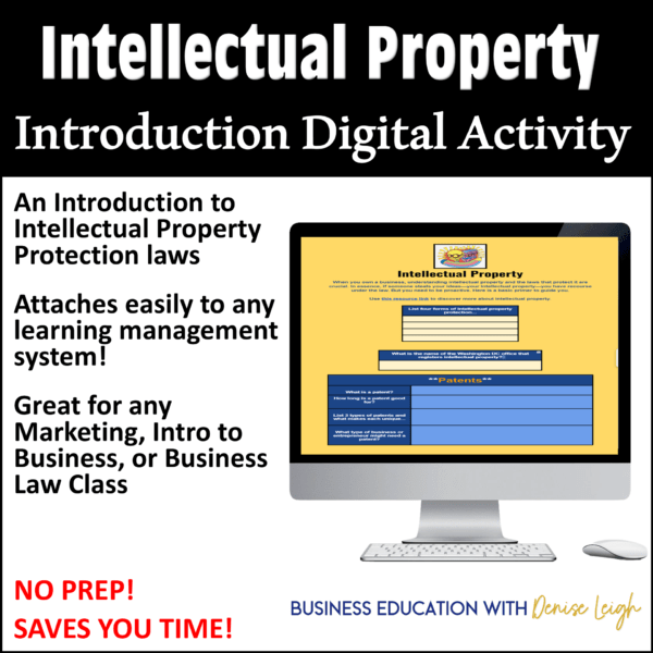 Intellectual Property Introduction Lesson