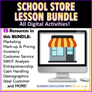 School Store Lessons Bundle