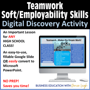 Soft Skills Teamwork lesson