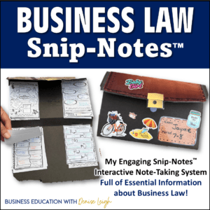Business Law Snip Notes