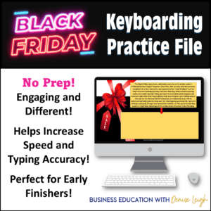 Black Friday Keyboarding