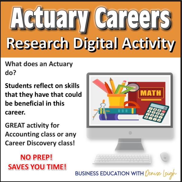 Actuary Careers Lesson