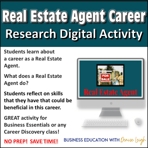 Real Estate Agent Career Lesson