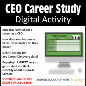 CEO Career Study Lesson