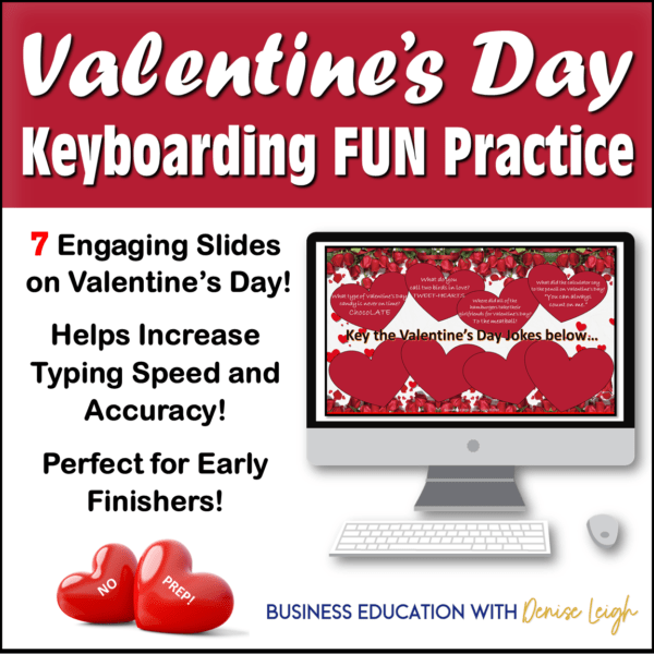 Valentine's Day Keyboarding