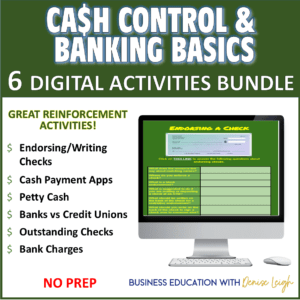 Cash Control and Banking Basics lessons