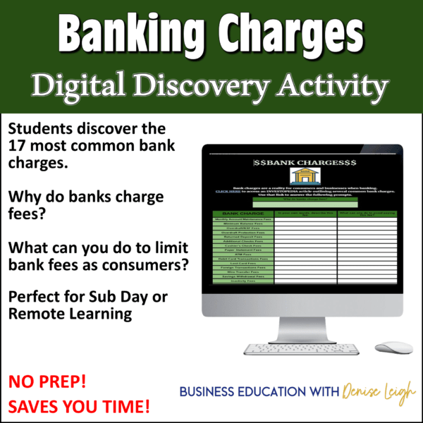 Bank Charges and Banking Fees 