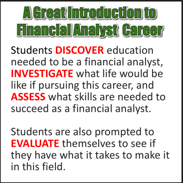 Financial Analyst Career Lesson