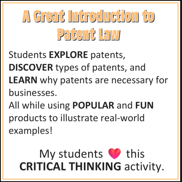 Patent Law lesson