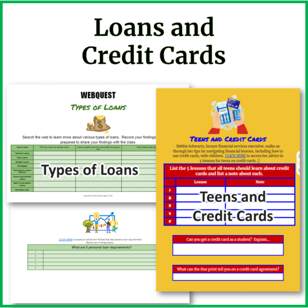 Loans and Credit Cards Unit