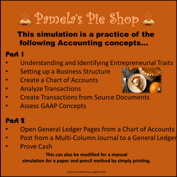 Accounting Mini-Simulation