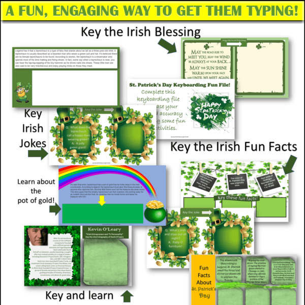 St. Patrick's Day Keyboarding