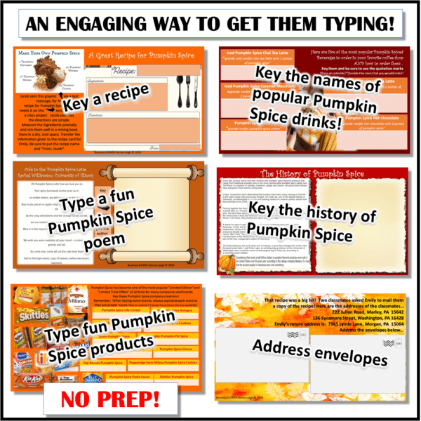 Pumpkin Spice Keyboarding