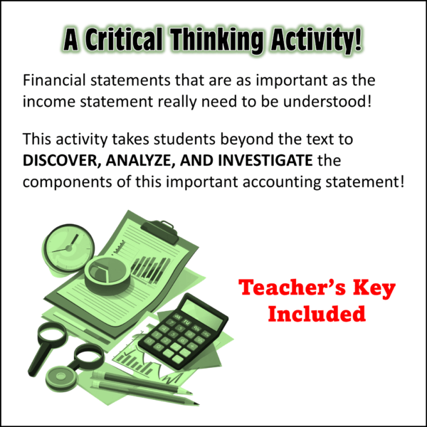 Income Statement Accounting Lesson