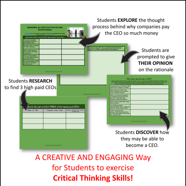 CEO Career Study Lesson