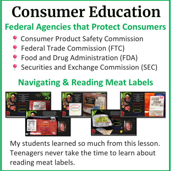 Consumer Education Unit