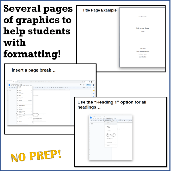 Google Docs Formatting Lesson
