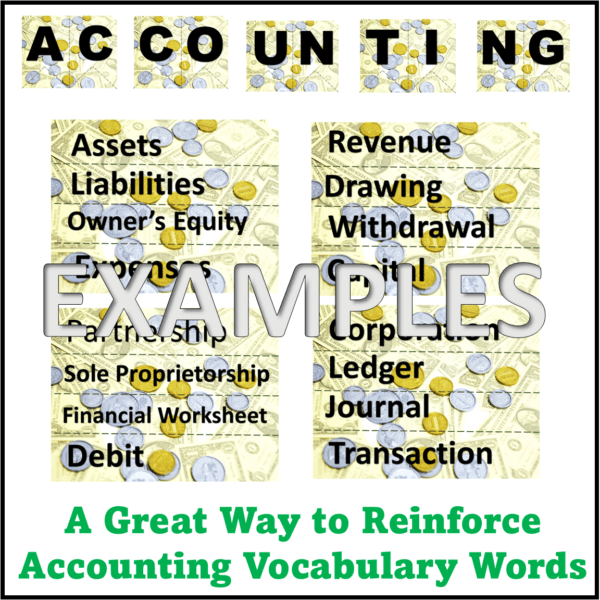 Accounting Word Wall