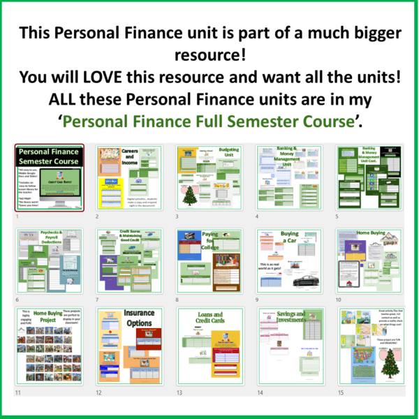 Insurance Personal Finance Unit