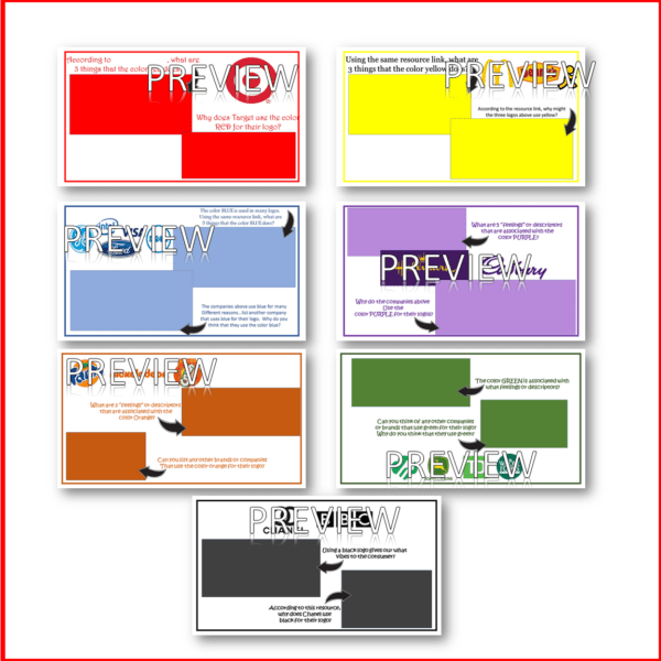 Consumer Behavior Color and Logo activity