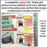 Ticket to Success Bulletin Board