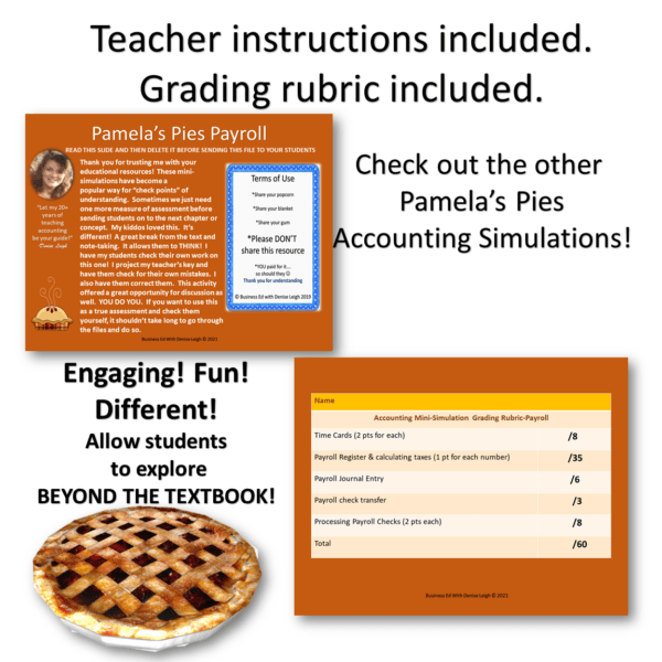 Accounting Mini-Simulation