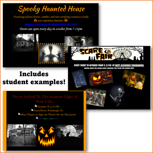 Halloween Google Doc Activity