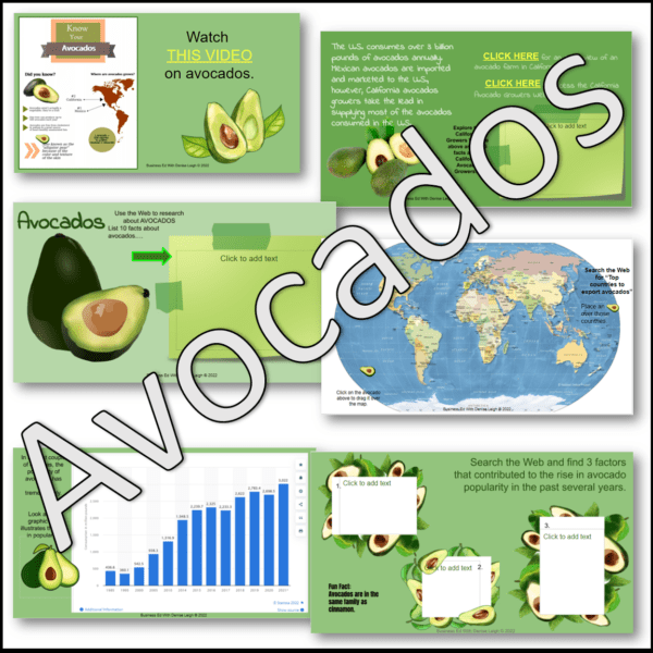 International Business Class Commodities Case Studies