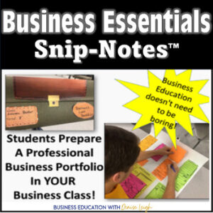 Business Essentials Snip Notes