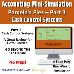 Cash Control Systems activity