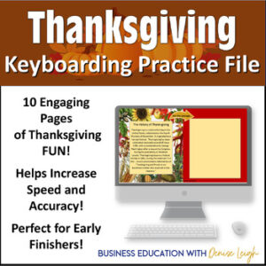 Thanksgiving Keyboarding