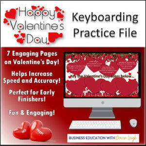 Valentine's Day Keyboarding