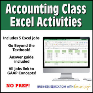 Accounting Excel Activities